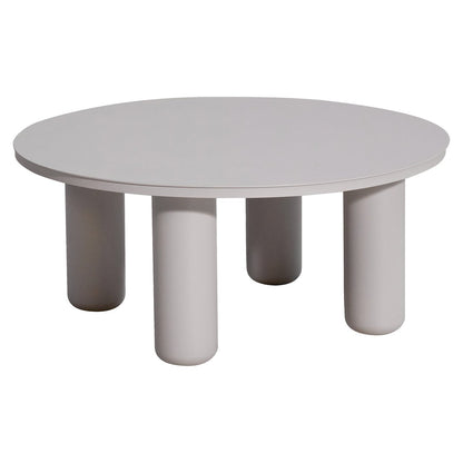 Tuin salontafel Quinn licht beige 86Ø