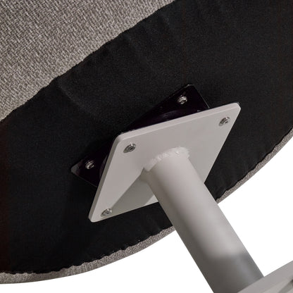 Buiteneetkamerstoel Mason greige alpine draaibaar