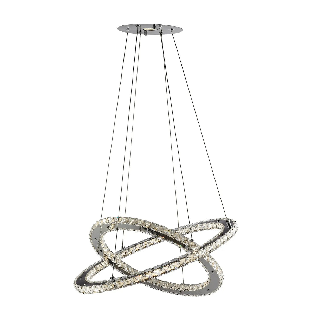 Hanglamp Clover - Chrome by Searchlight