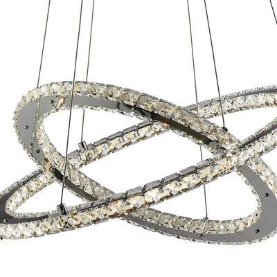 Hanglamp Clover - Chrome by Searchlight