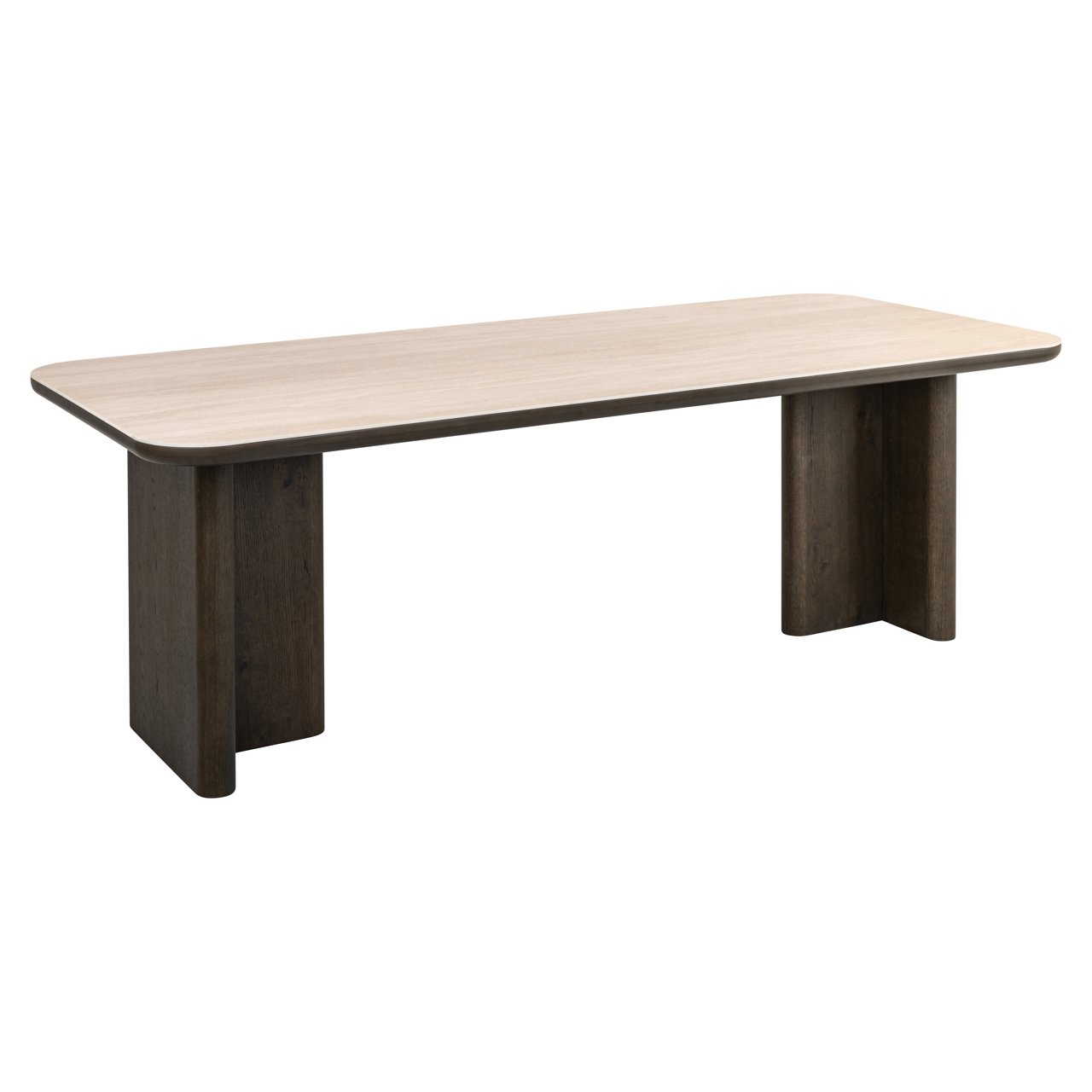 Eettafel Nando bruin 270