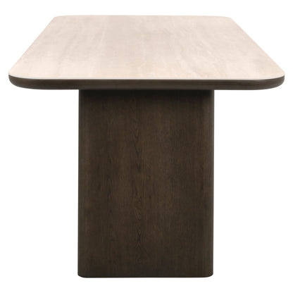 Eettafel Nando bruin 270