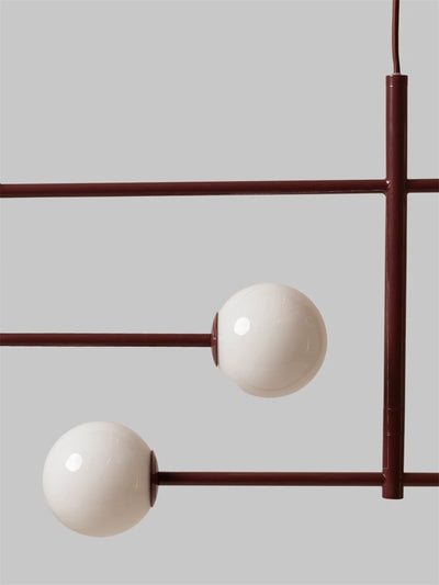 Hanglamp Copenhagen, burgundy by it's about RoMi