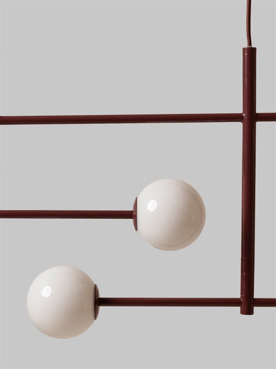 Hanglamp Copenhagen, burgundy