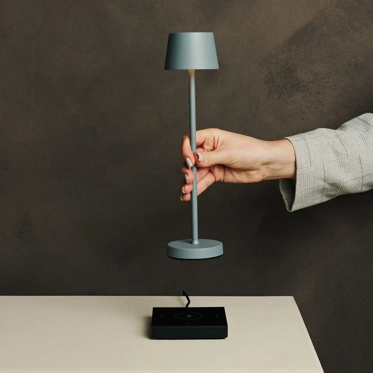 Tafellamp oplaadbaar Vondel Mini Mouse Grijs