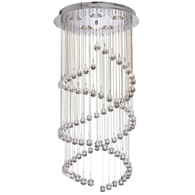 Hanglamp Hallway 5-lichts - Chrome by Searchlight