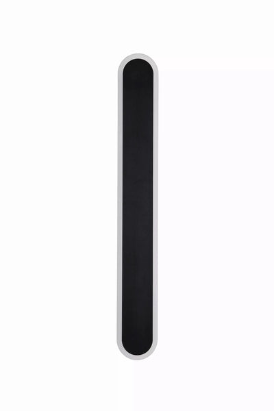 Wandlamp Bordo - Sand Black and Frosted Acrylic by Searchlight