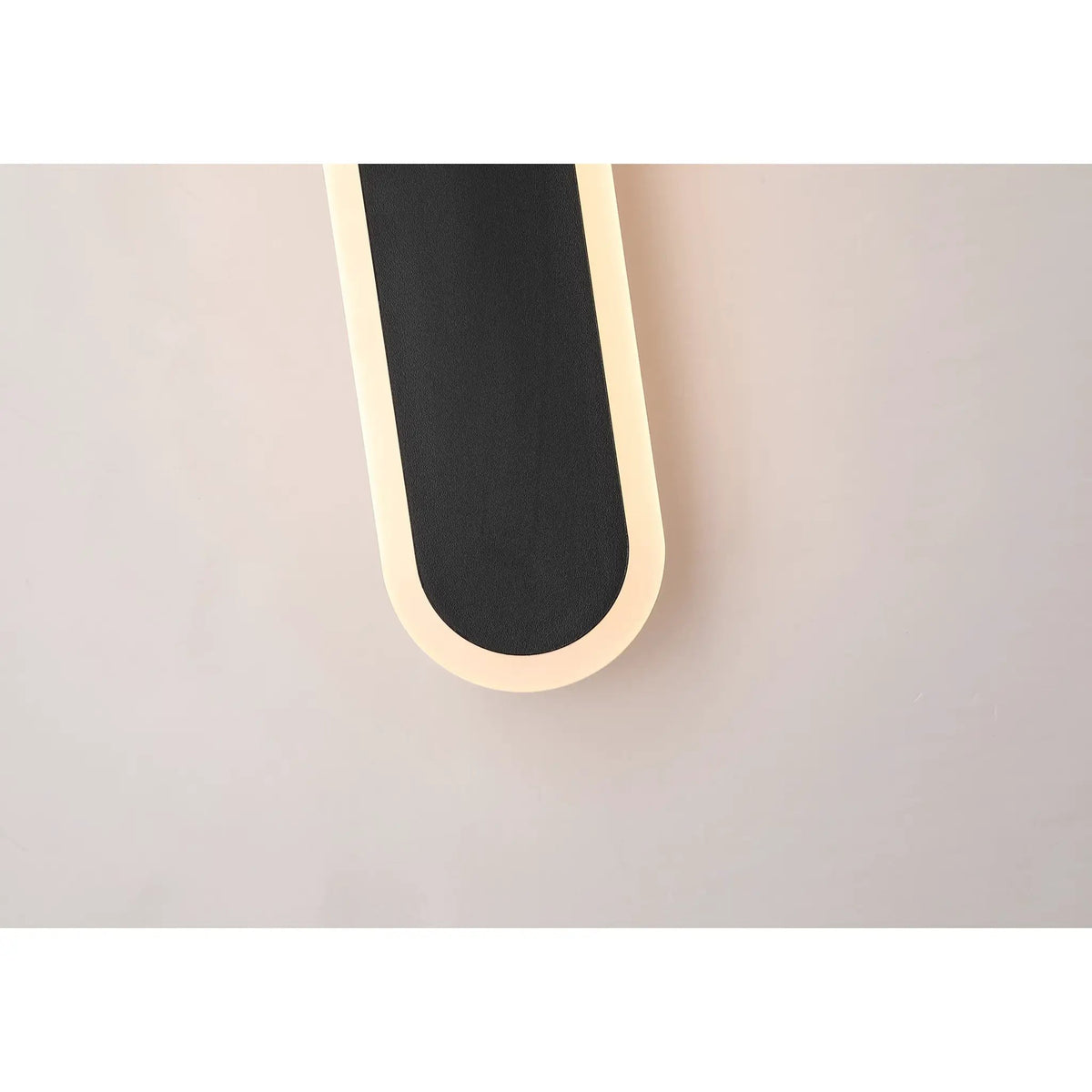 Wandlamp Bordo - Sand Black and Frosted Acrylic by Searchlight