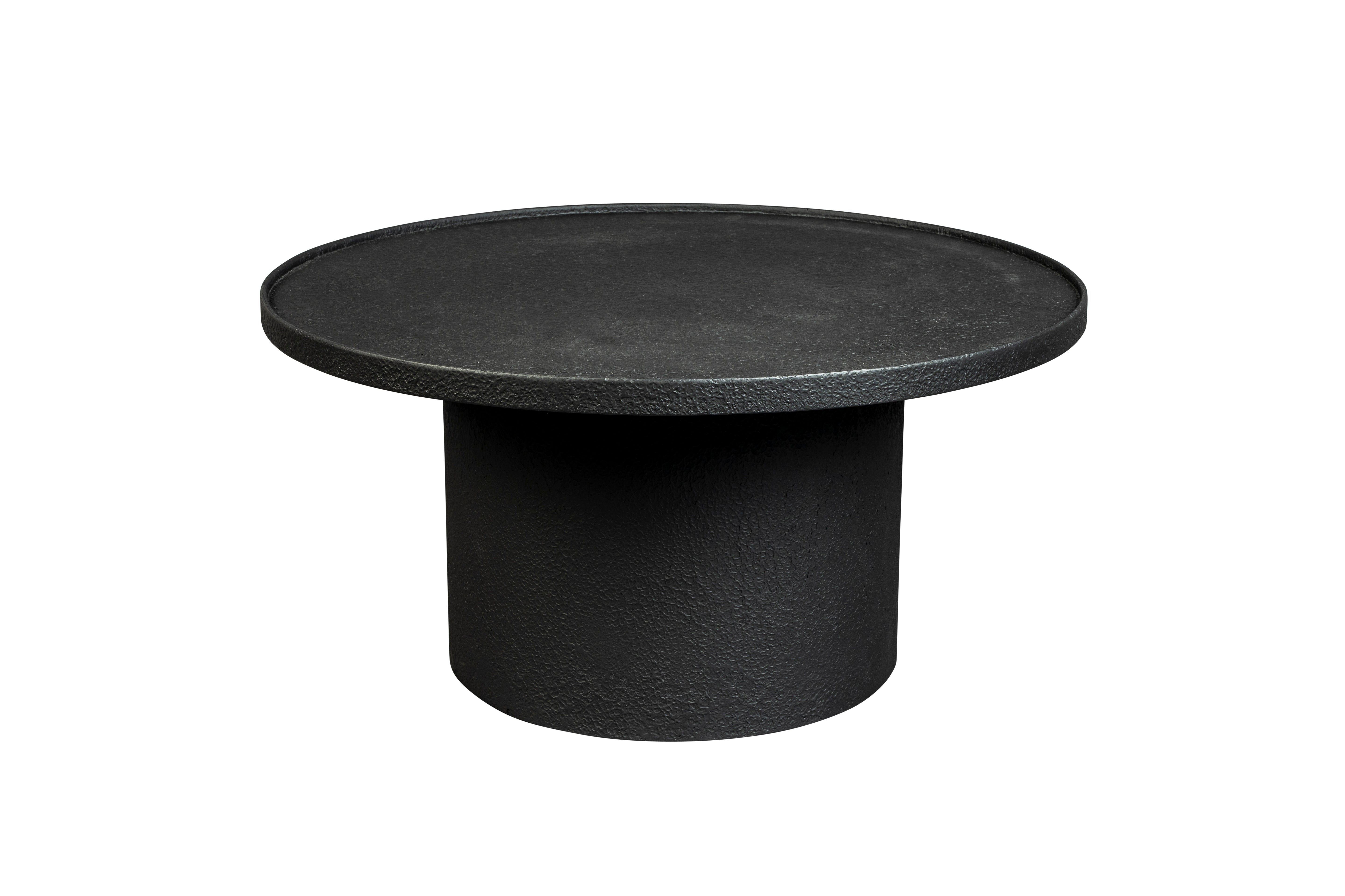 Coffee Table Winston Round Black