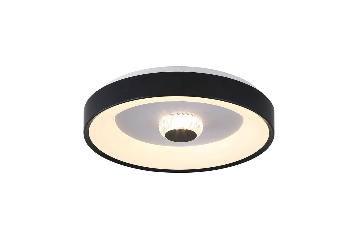 Plafondlamp Polka - Black by Searchlight