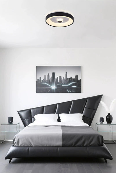 Plafondlamp Polka - Black by Searchlight