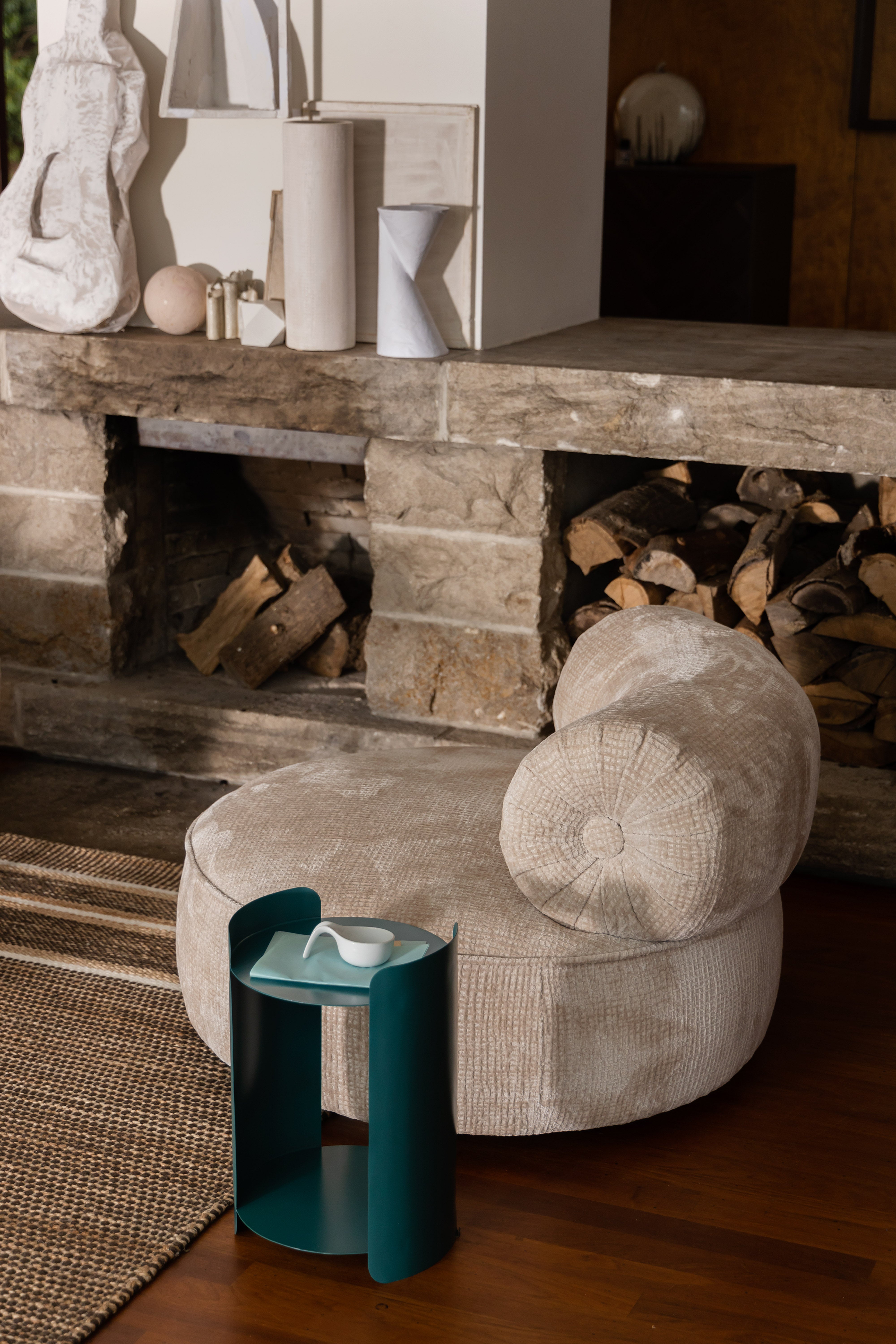 Lounge Chair Tilbury Natural Beige