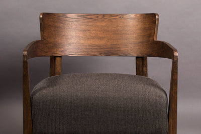 Fauteuil Duran Grey Fr by Dutchbone