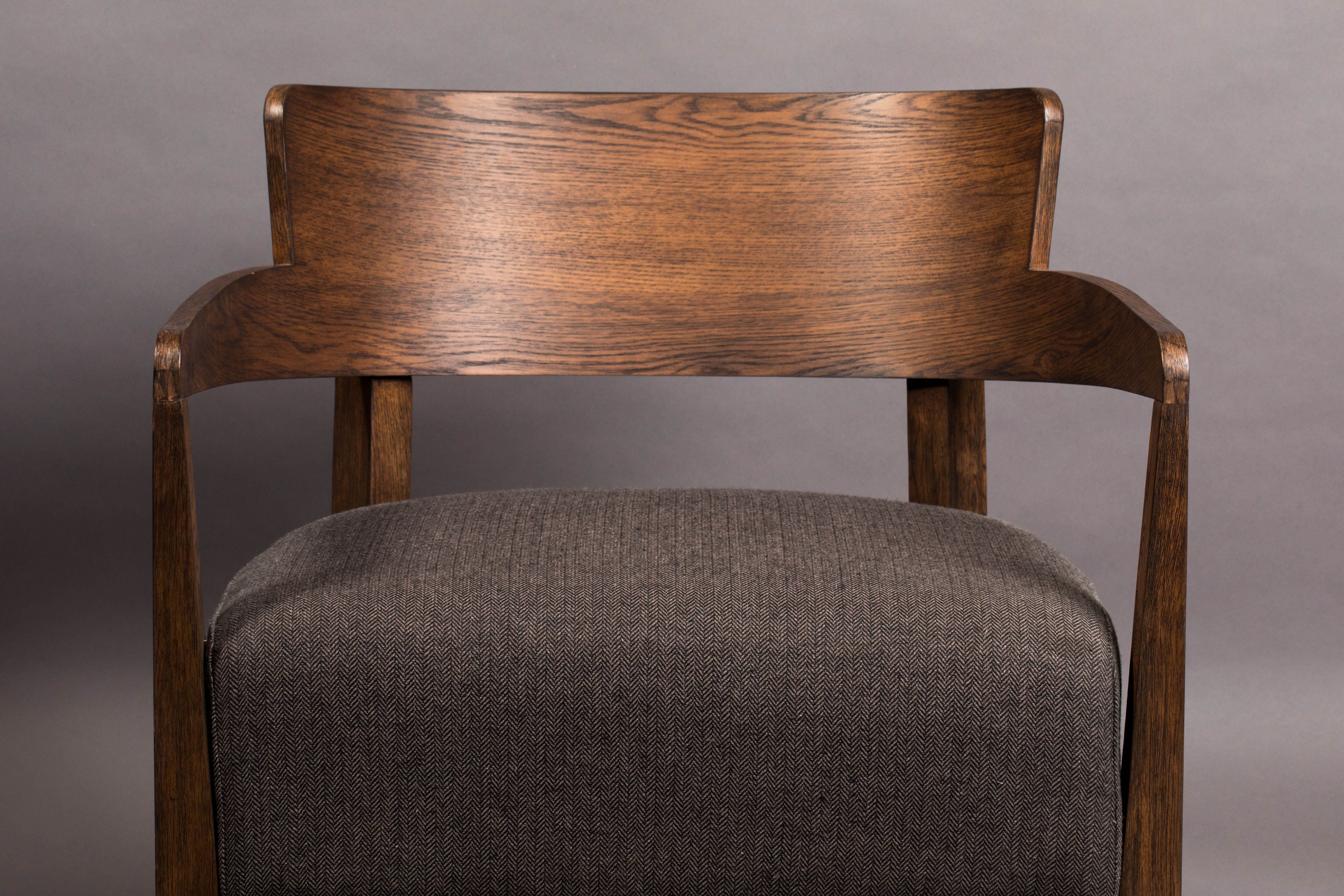 Lounge Chair Duran Grey Fr