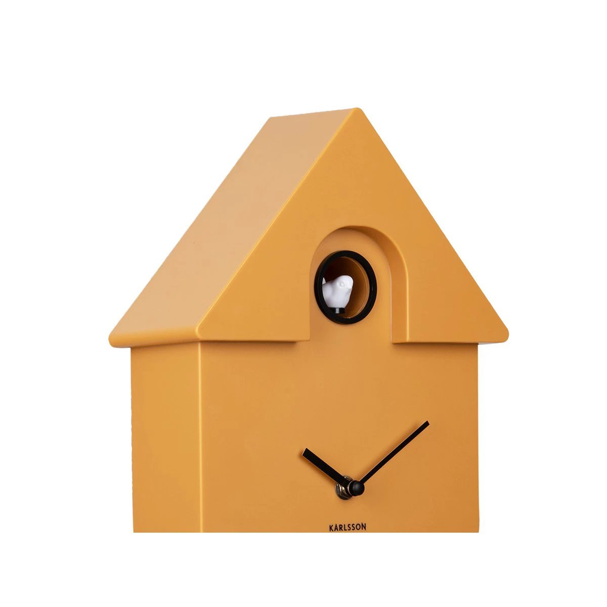 Wandklok Moderne Koekoek Oranje by Karlsson