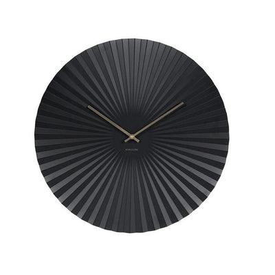 Wandklok Sensu XL Zwart by Karlsson