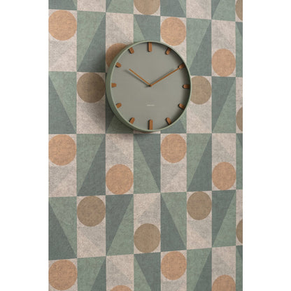 Wandklok Grace Groen