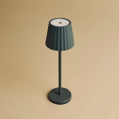 Tafellamp oplaadbaar Maya steengrijs