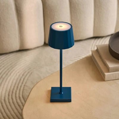 Tafellamp oplaadbaar Wouter delftware blauw by Tavellio - Amsterdam