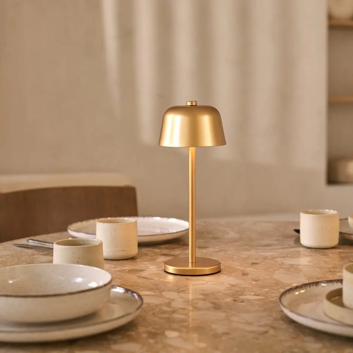 Tafellamp oplaadbaar Anton Goud