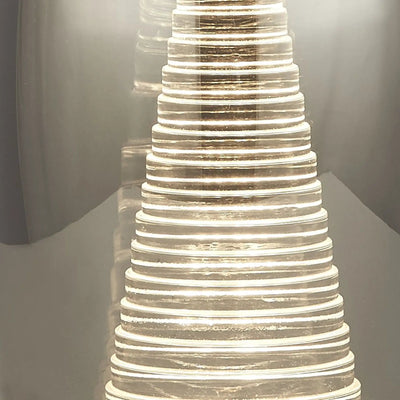 Tafellamp Cyclone - Chrome, Smoke and Frost by Searchlight