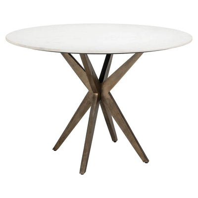 Eettafel Maisy wit Ø114 by Richmond Interiors