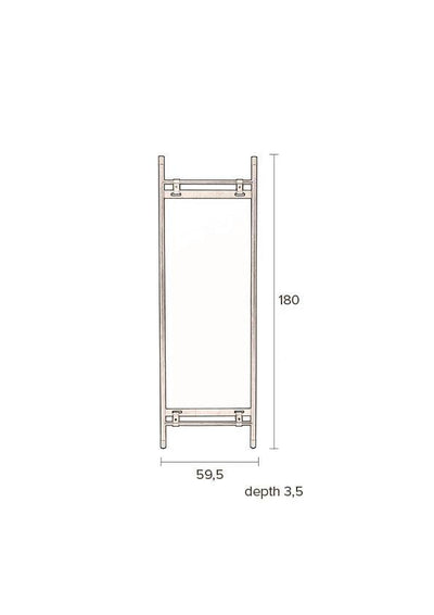 Spiegel Riva by Dutchbone