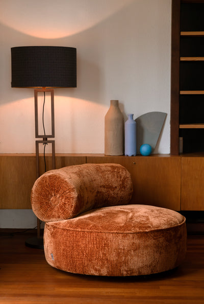 Fauteuil Tilbury Burned Orange by Dutchbone