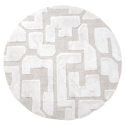 Vloerkleed Liana Creme Rond ø160 cm by Veer Carpets
