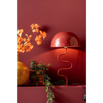 Tafellamp Twist Rood by Leitmotiv