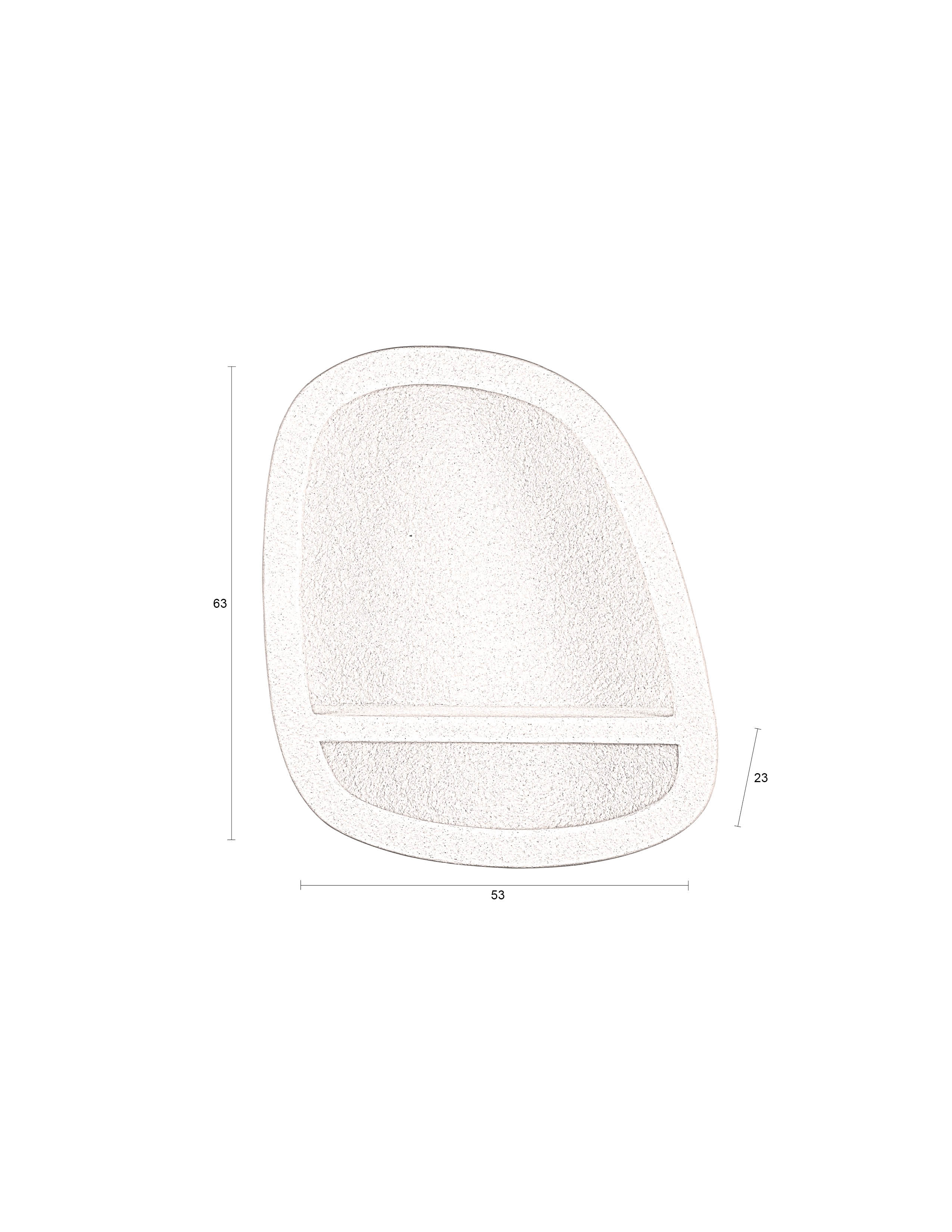 Wall Shelf Veda 1 Shelf M