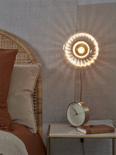 Wandlamp Brussel - Goud/Glas - Ø27cm by it's about RoMi