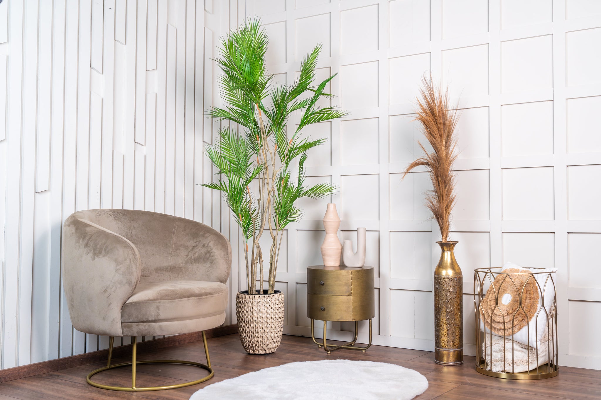 Kunstplant Tropische Areca-palm 180cm