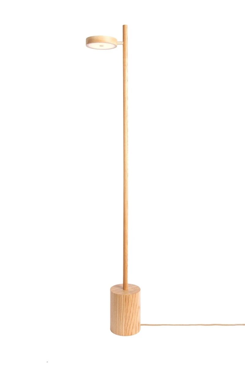 Vloerlamp Ash Wood Okinawa Natural 146cm by GOOD&MOJO