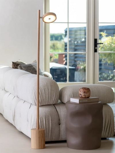 Vloerlamp Ash Wood Okinawa Natural 146cm by GOOD&MOJO