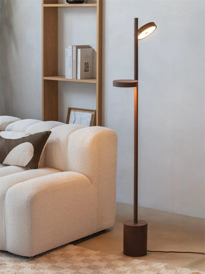 Vloerlamp Ash Wood Okinawa Brown 2L by GOOD&MOJO