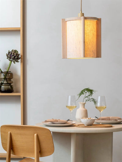 Hanglamp Corsica elzenhout Ø25cm by GOOD&MOJO