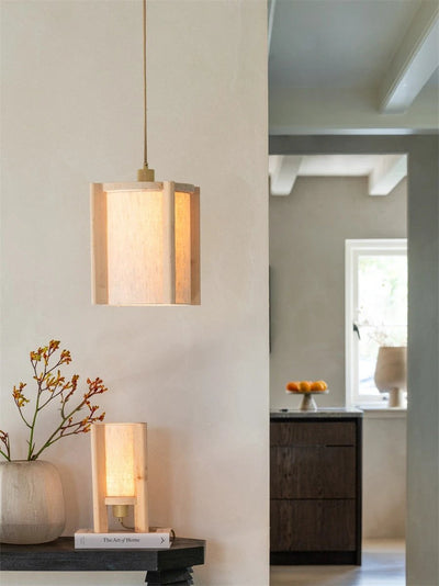 Hanglamp Corsica elzenhout Ø25cm by GOOD&MOJO