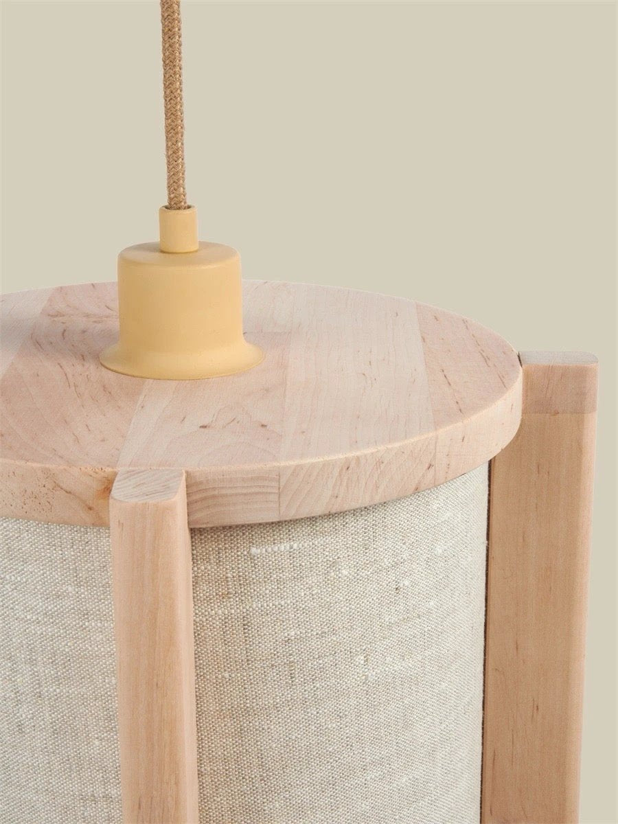 Hanglamp Corsica elzenhout Ø25cm by GOOD&MOJO