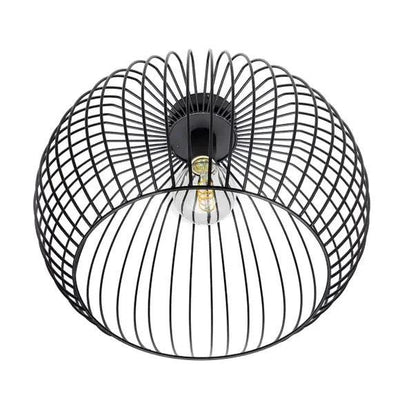 Plafondlamp Wire Zwart Ø50cm by ETH