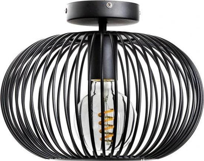 Plafondlamp Wire Zwart Ø30cm by ETH