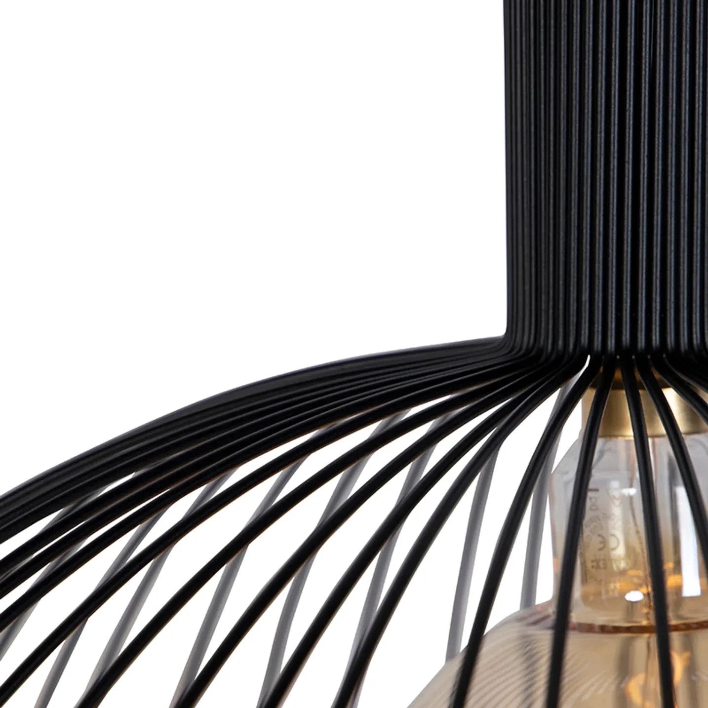 Hanglamp Wire Zwart Ø70cm by ETH