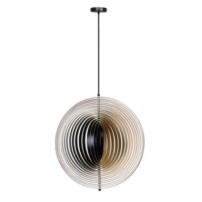 Hanglamp Woody Zwart/Naturel Ø59cm by ETH