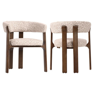 Eetkamerstoel Contigo natural geo by Richmond Interiors