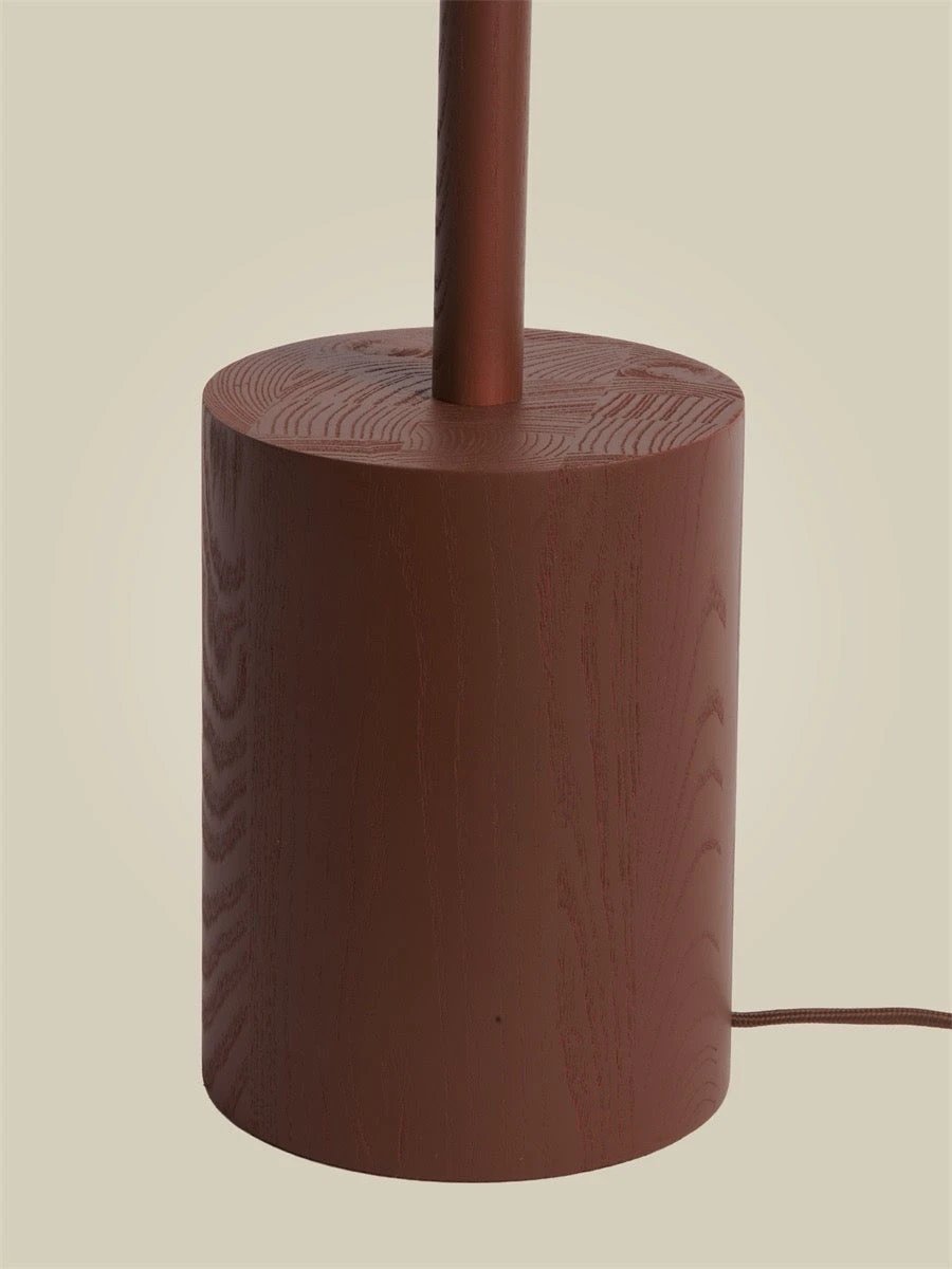 Vloerlamp Ash Wood Okinawa Brown 146cm by GOOD&MOJO