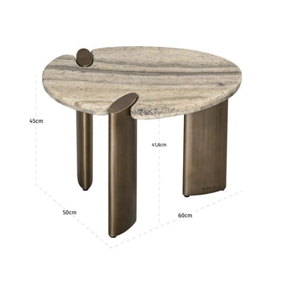 Bijzettafel Arcadia grijs by Richmond Interiors