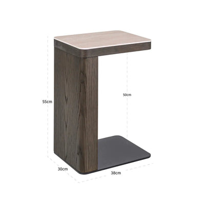 Bankbijzettafel Nando bruin by Richmond Interiors