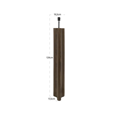 Vloerlamp Jamy walnut by Richmond Interiors