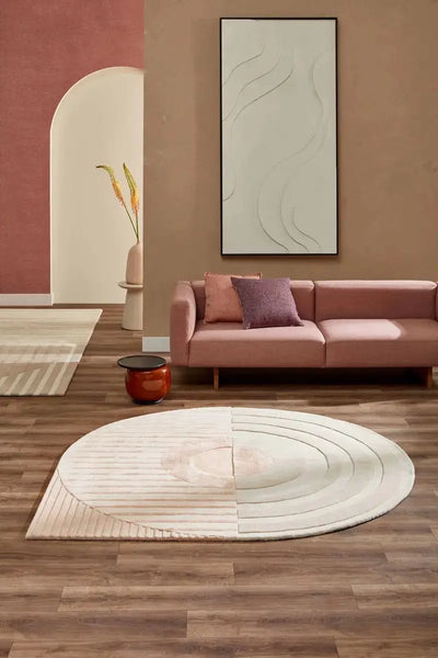 Vloerkleed Fano Girare Wild Wonder ø200 by Brinker Carpets