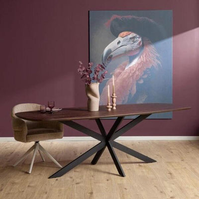 Eettafel Eiken Ferris | Deens Ovaal 240 cm | Bruin by Starfurn